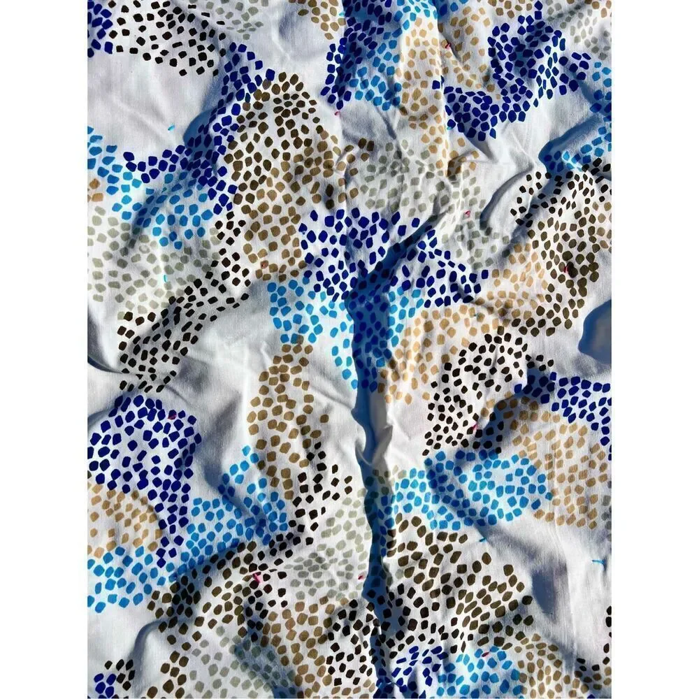 Vintage Handmade Cross Quilt Queen Size